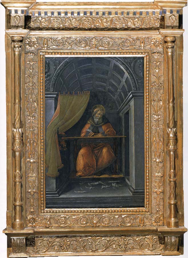 St. Augustine in the study